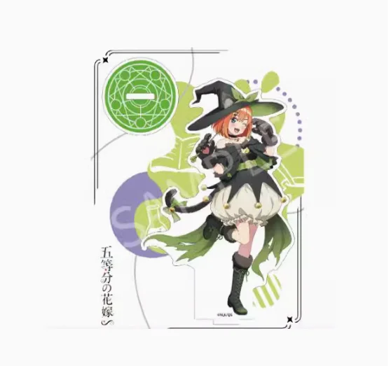 The Quintessential Quintuplets Nakano Ichika Magic Academy Stand Figure Acrylic Model Plate Cosplay Collection Desktop Decor