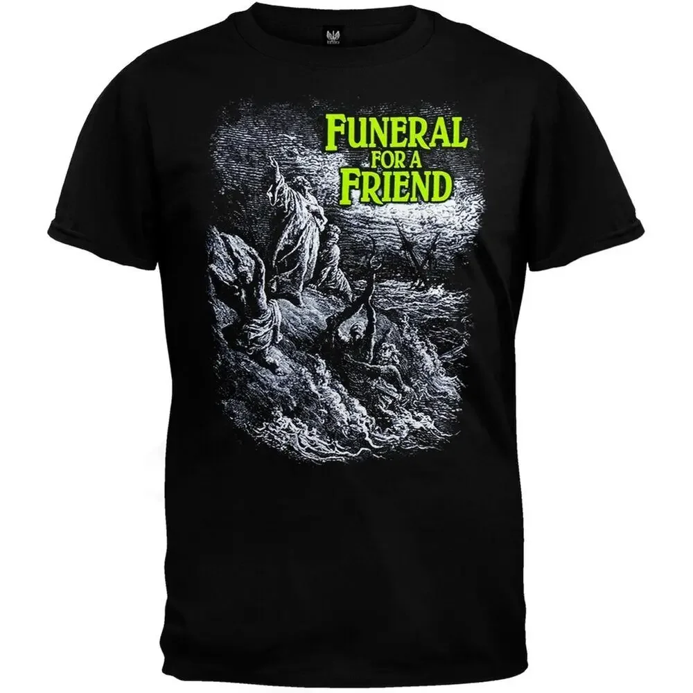 Funeral For A Friend - Shipwreck 07 Tour Adult Mens T-Shirt