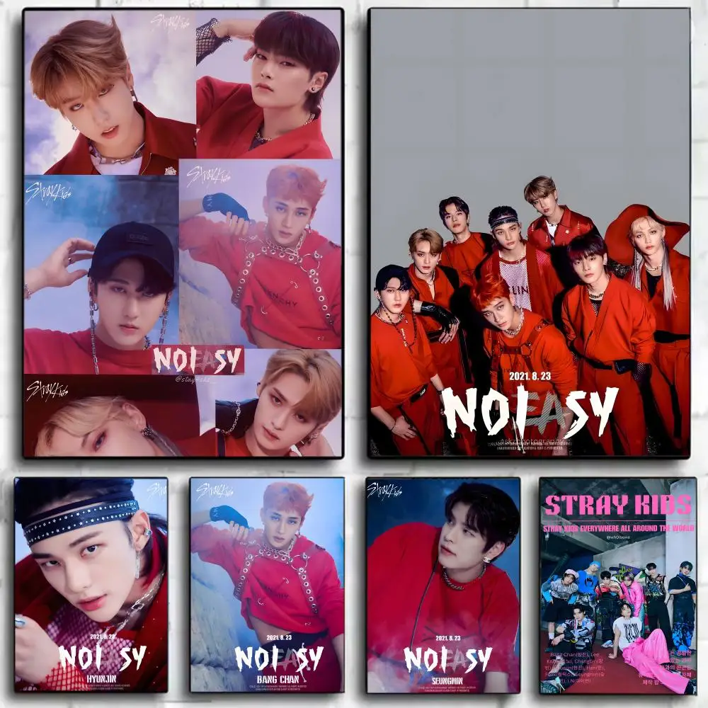 n-noeasy s-stray k-kids Poster Wall Art Print Poster Decorative Mural Home Decor Gift Unframed