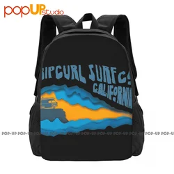 Ripcurl Van Surf Ssoptical Backpack Large Capacity School Art Print Sports Bag Multi-function