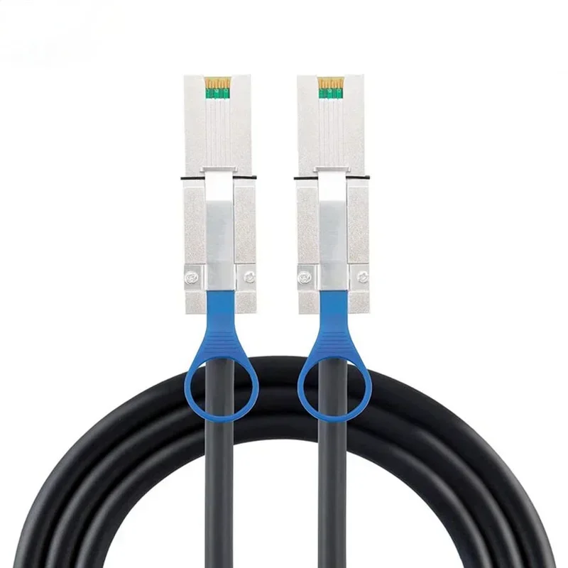 

Кабель для передачи данных 26P TO 26P Mini SAS, 8088 штекер на 8088 штекер, внешний кабель MINI SAS 26P SFF - 8088 TO SFF - 8088, кабель жесткого диска