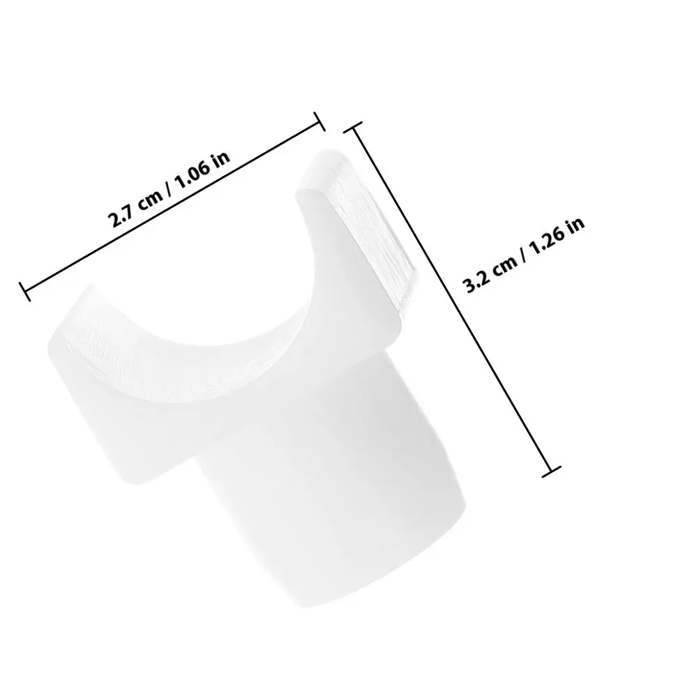 10Pcs Wheelchair Support Blocks Universal Wear Resistant Tube Support Replacement Parts Drive Wheelchair Footrests Replacement view 6