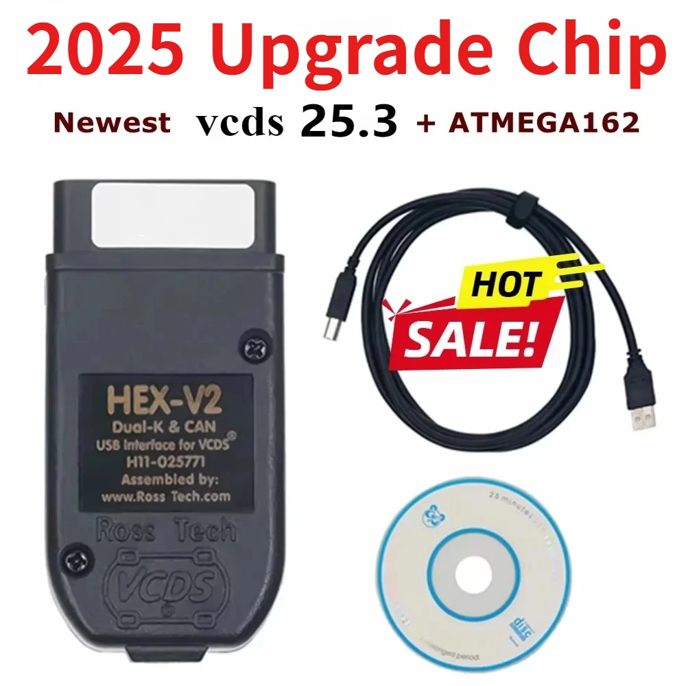 

Новейший V25.3 VCDS, Английский Realese HEX V2, обновление V24.7 ATMEGA162 для VW/AUDI/Skoda/Seat, инструменты для диагностики автомобилей