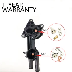 thermostat 3C121110J 03C121110ac FOR VW Bora Sagitar Lavida golf POLO SKODA OCTAVIA Fabia 1.6 1.4T