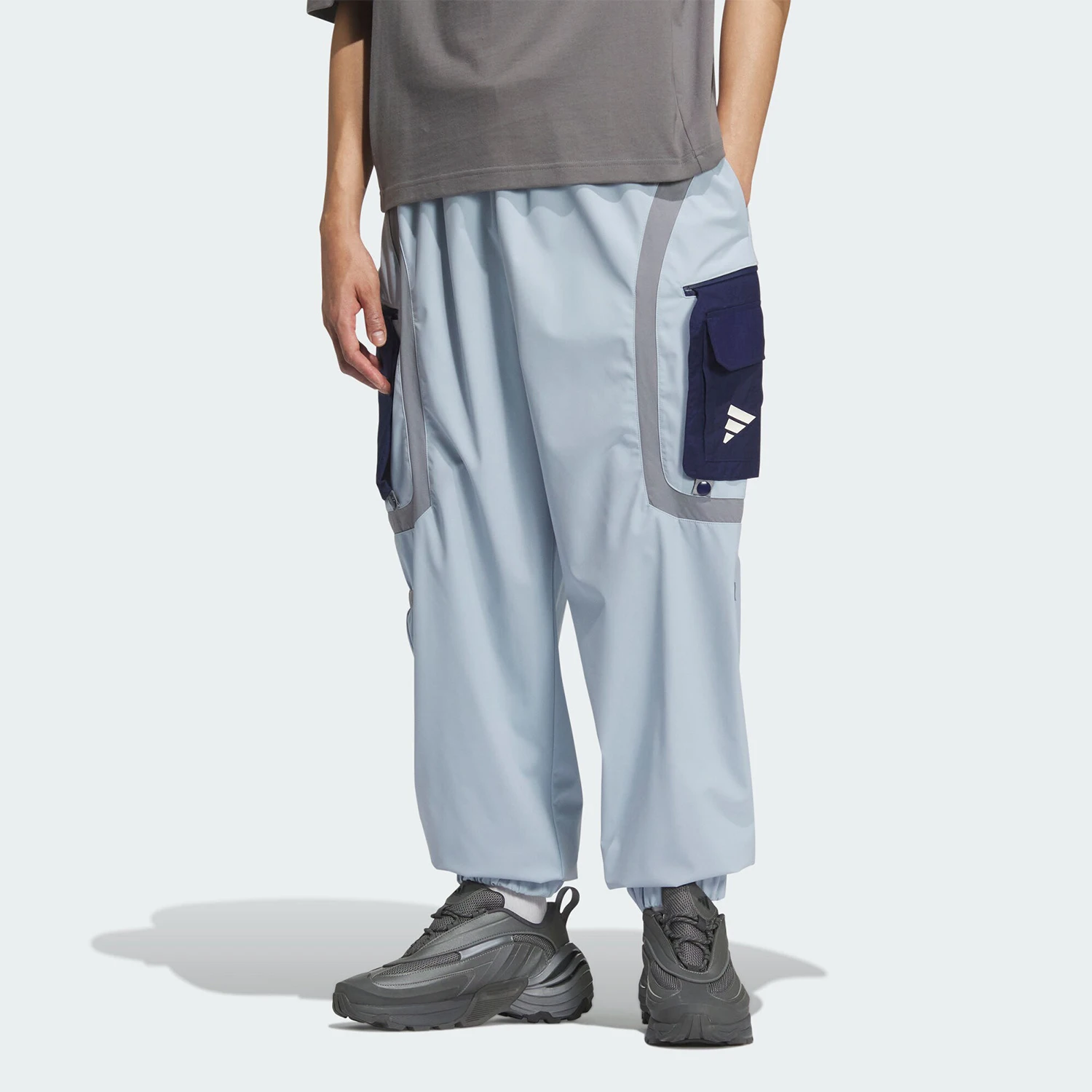 Adidas authentic new men's and women's workwear style ankle sports casual pants JM8645