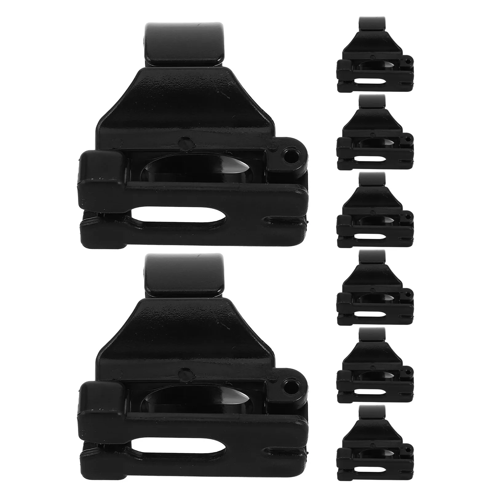 

Набор из 8 универсальных пластиковых зажимов для трубки для дайвинга, быстросъемные крепления для маски, замена фиксаторов для снорклинга