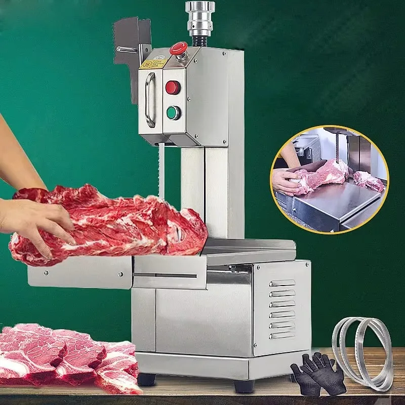 

Commercial multi-functional automatic frozen chicken, sheep and beef meat cutting bone saw