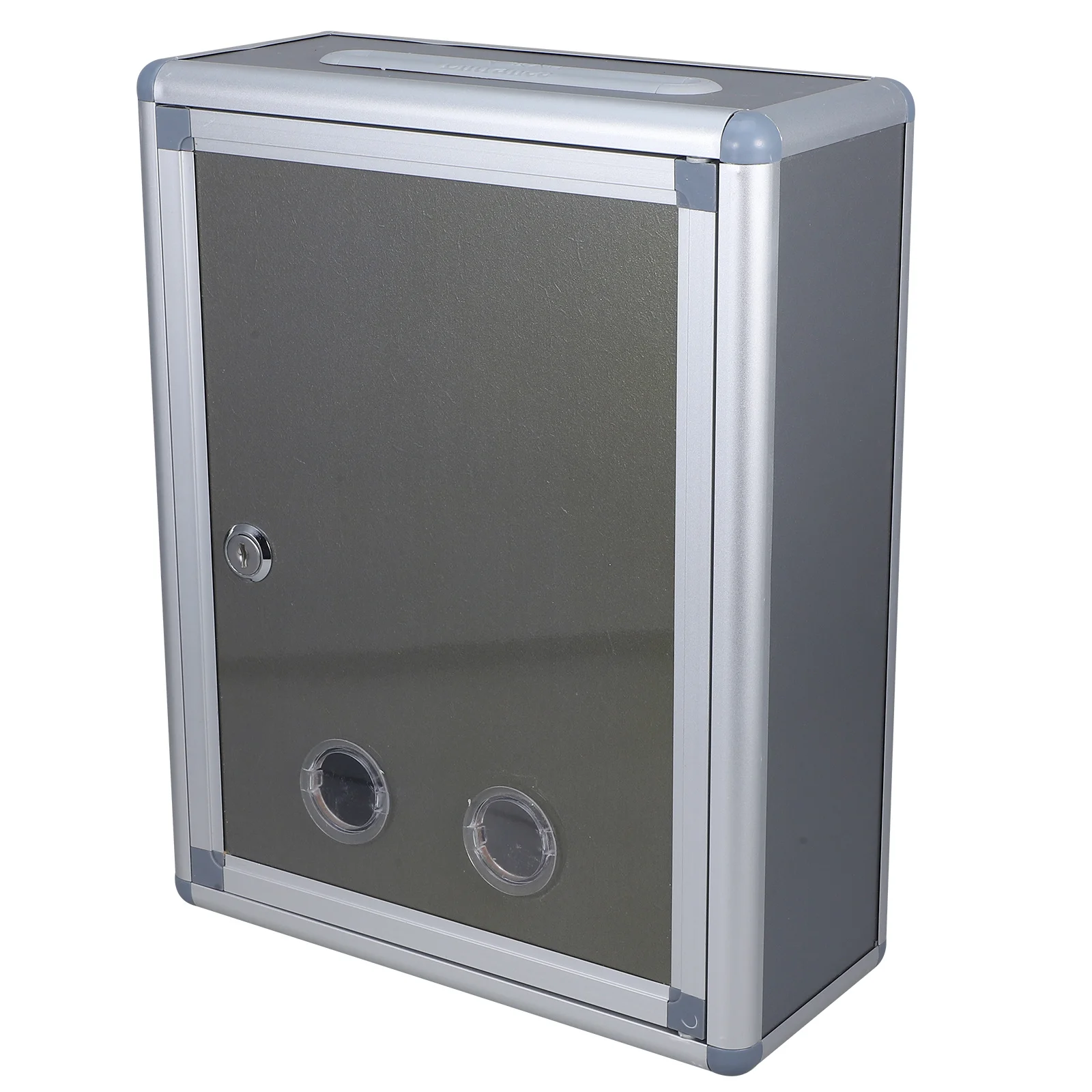 ロック可能な提案箱 壁掛け郵便受け ステンレス鋼 アルミニウム合金 郵便受け 安全な機密情報保管
