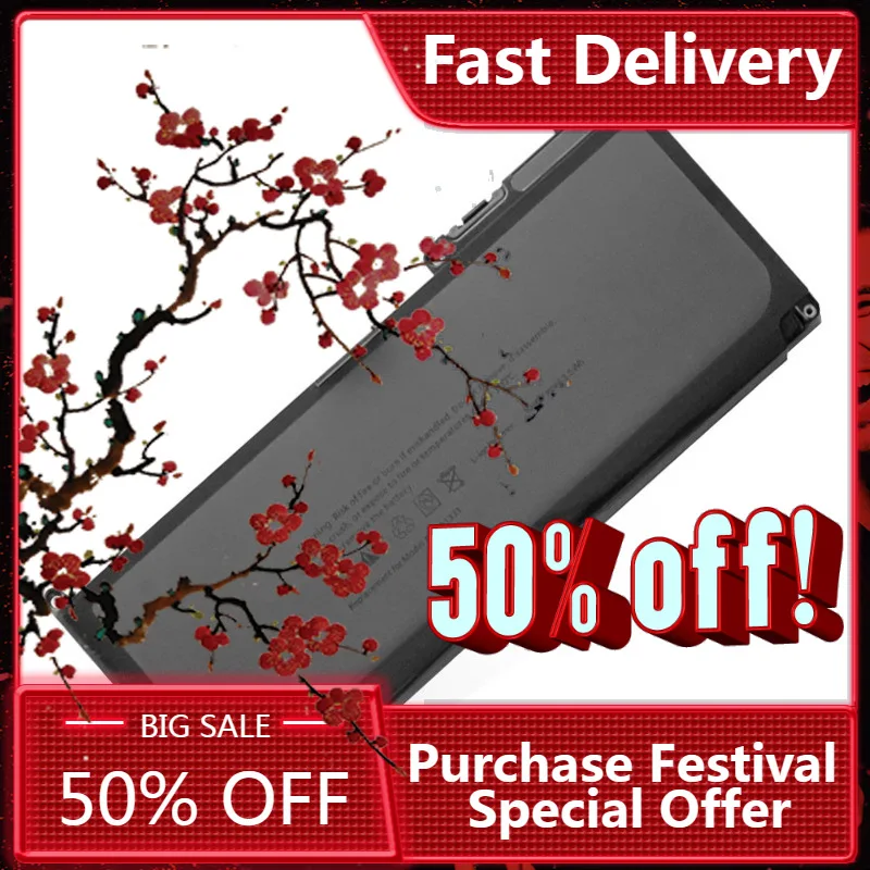 【توصيل سريع】بطارية A1331 A1342 63.5Wh لأجهزة Macbook Unibody 13 "661-5391 661-5585 MC207 LL/A MC516 LL/A أواخر 2009 منتصف 2010 #1