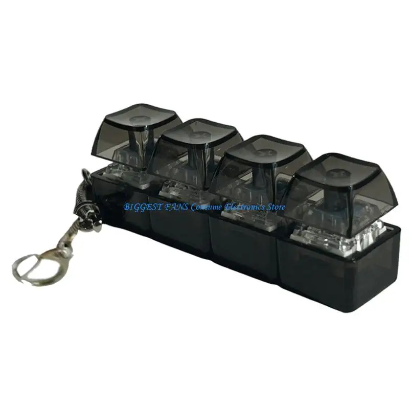 

Mechanical Keyboard Tester Switches Test Keychain Pendant for Keyboard Switches Testing Stress Relief Toy
