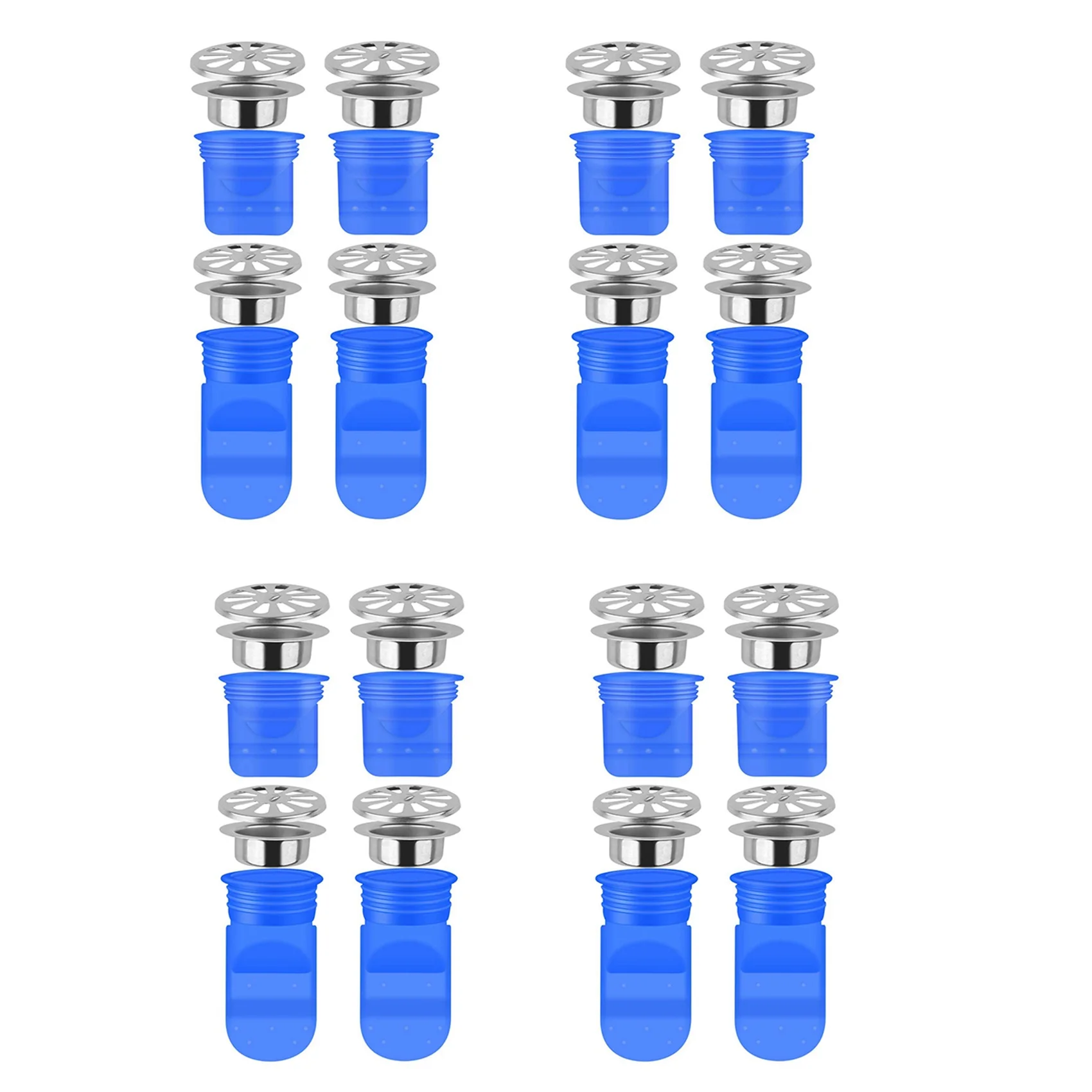 AC88-Drain Backflow Preventer 16 Pack, One Way Valve 1.97 Inch Silicone
