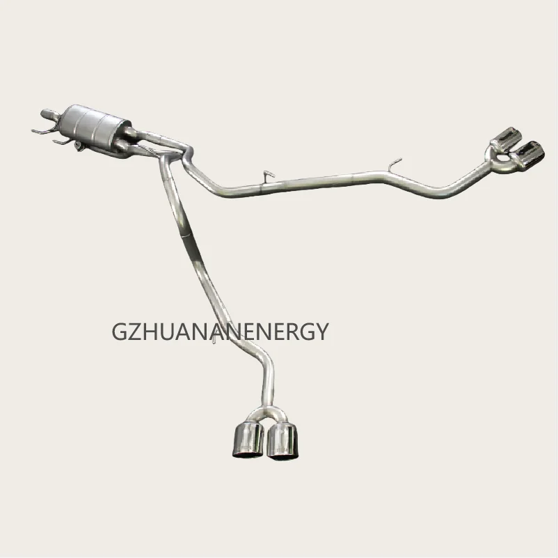 Exhaust System for  SCIROCCO 1.4T 2008-2017  Catback Exhaust Stainless Steel Exhaust Pipe Muffler