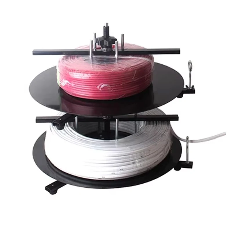 Elektricien BV Draad 1 Laag 2-laags Dispenser Rack Kabel Ontlading Lade Stand Roterende Draden Feeder Organisatorisch Hulpmiddel voor Kabels