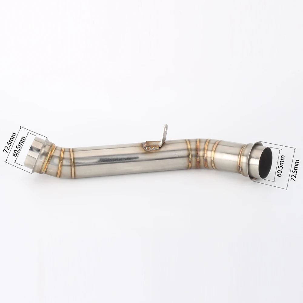 For KTM Superduke 1290 R 2014 2015 2016 Superduke 1290 R Escape Motorcycle Exhaust Middle Link Pipe Slip-On