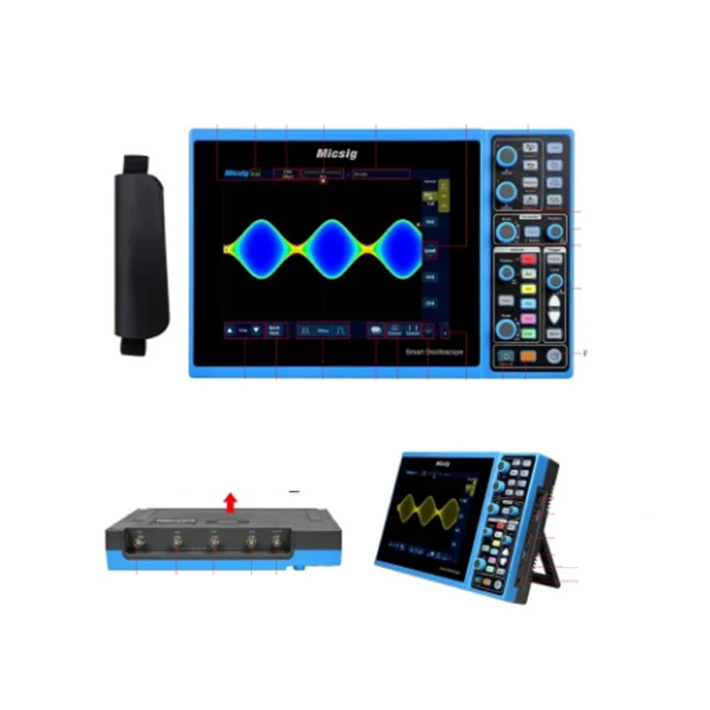 Micsig STO1104E High-end Tablet Digital storage Oscilloscope 100MHz 4CH 70Mpts 8inch Touch Screen