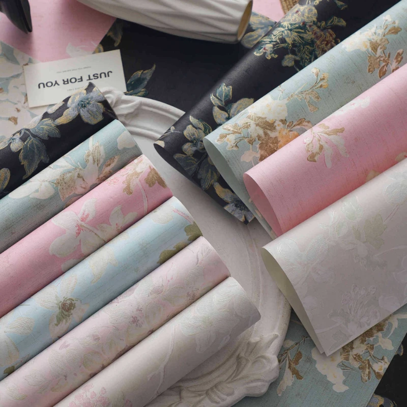 Bouquet Wrapping Paper Painting Art Packaging Flower Paper Handmade Floral Materials Dedicated for Gift Decoration