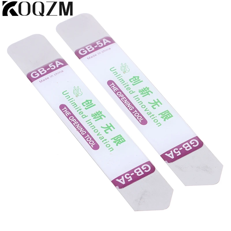2/5Pcs Open Repair Tool Kit For Mobile Phone Electronic Broken Screen Glue Removal Metal Flat Spudger Soft Blade Pry Bar