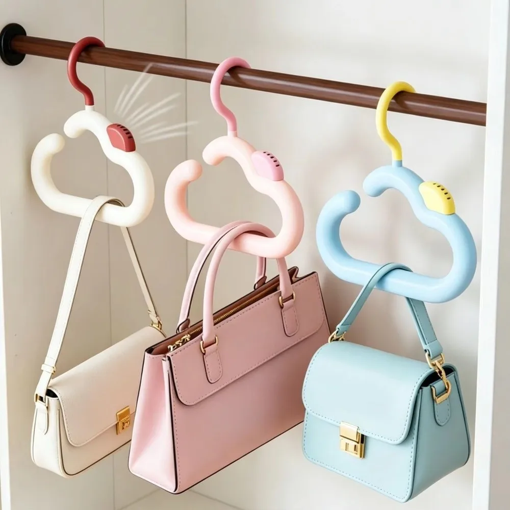 Cloud-Shaped Design Multi-Purpose Hanger Hanging Rack Plastic Material Closet Hook Organizer Multifunctional Plastic Hanger