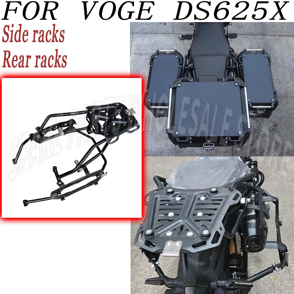 

For Loncin DS625X VOGE DS625X DSX 625 Motorcycle Part Side Cabinet Rack Luggage Side Box Tail Rack Rear Rack Side Box Rack