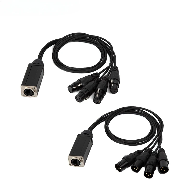 

4-Channel Xanon Extender Drag Cable, Extender for Stage Lighting