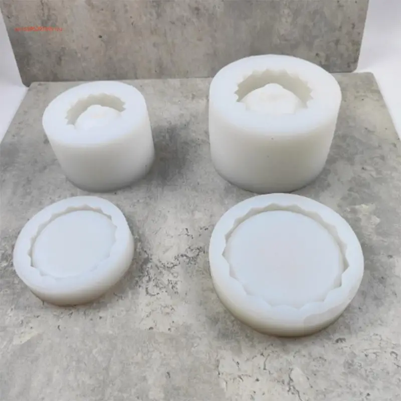 Rhombus Flower Pot Silicone Mold Flower Epoxy Resin Casting Succulent Pot Mold