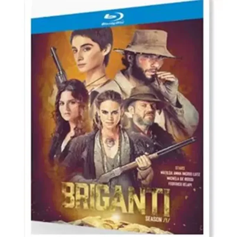 

BD Blu-ray Disc Ultra-High Definition Italian Drama Hunting for Gold and Betraying the Road Season 1 Two-Disc Box Set with