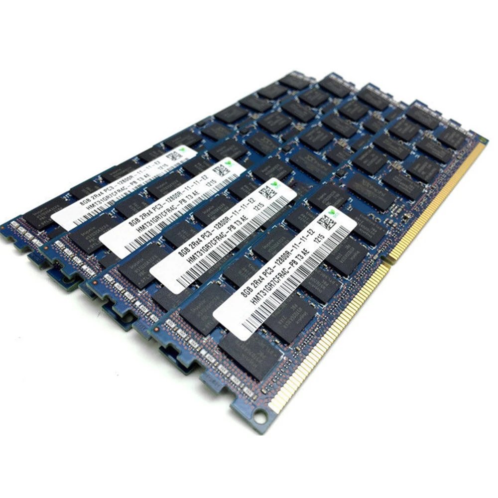 1 Stücke 8 GB 8G 2RX4 PC3-12800R 1600 MHz HMT31GR7CFR4C-PB DDR3 1600 Speicher Für SK Hynix RAM