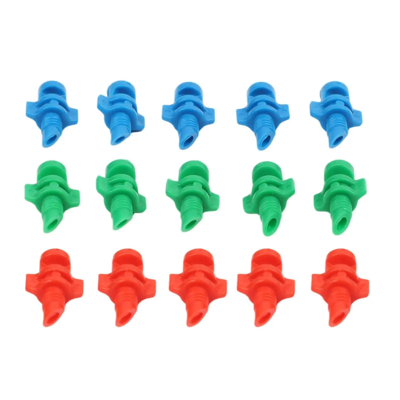 150 Pieces Drip Irrigation Emitters with 90/180/360 Degree Adjustable Sprayer Heads for Water Efficient Plant Care and Growth - view 4