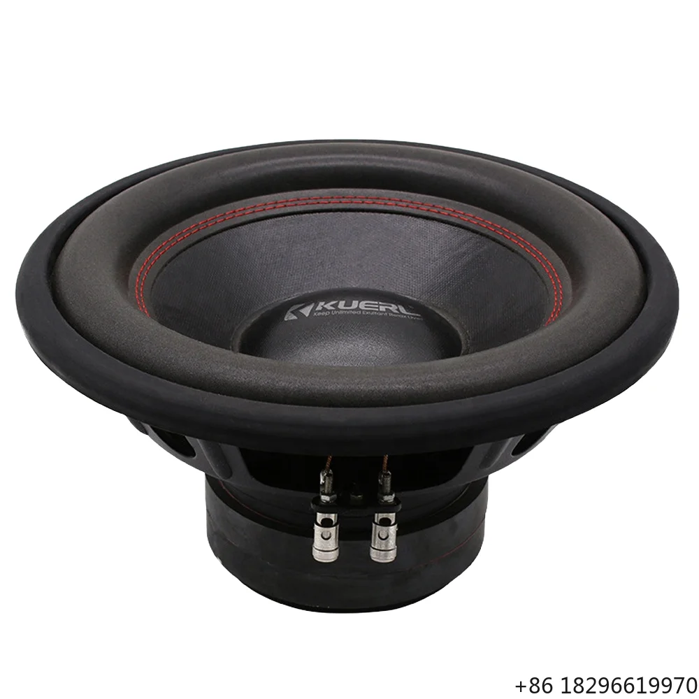 

12 Inch Double Coil Pure Bass Speaker Max 2600W Professional Car o Modified Subwoofer