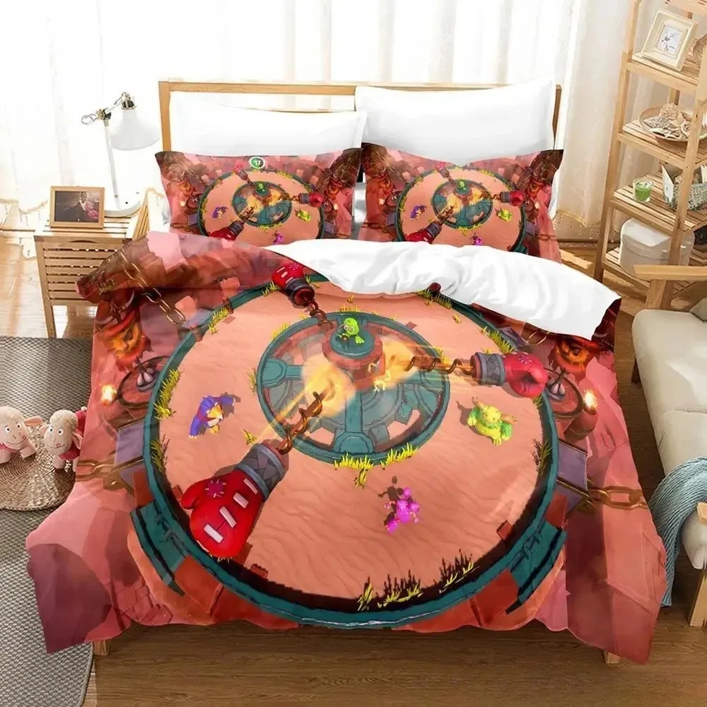 Game My Singing Monsters Bedding Set Single Twin Full Queen King Size Bed Set Adult Boys Bedroom Duvet cover Sets Home Textiles