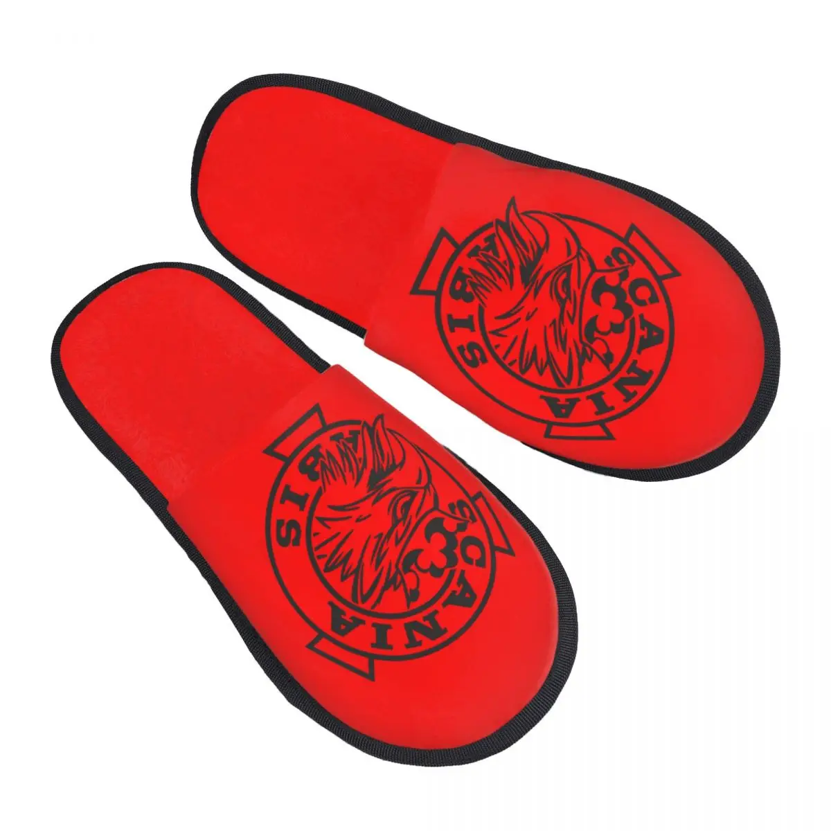 Custom Swedish Saabs Scanias Soft Memory Foam House Slippers Women Automobile Car Cozy Warm Anti-skid Sole Slipper