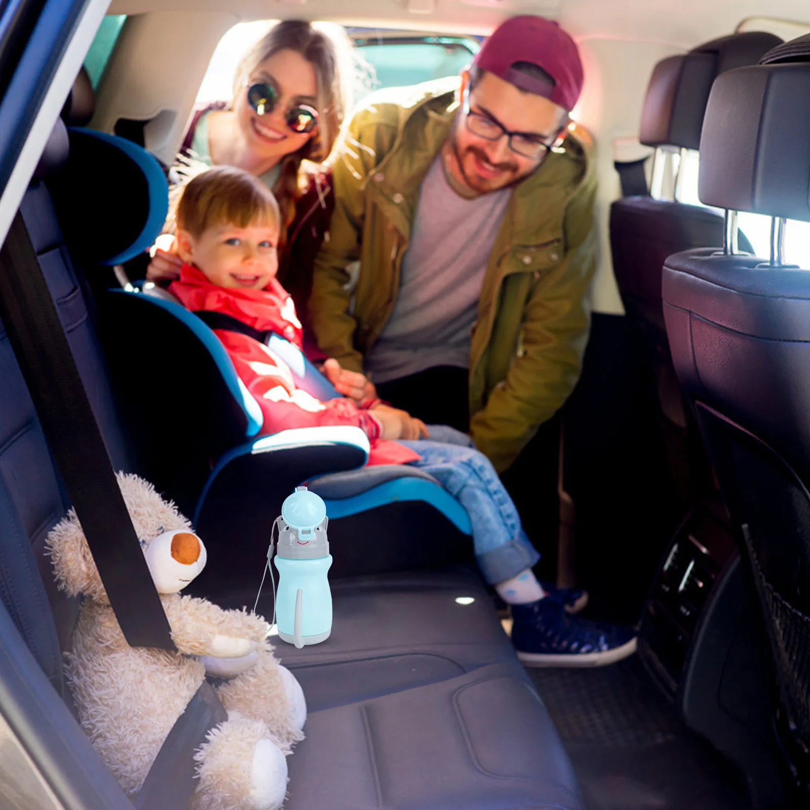 1 قطعة المحمولة للأطفال خفيفة الوزن مرحاض الطوارئ مانعة للتسرب قابلة لإعادة الاستخدام السفر استخدام زجاجة مبولة سيارة أطفال مبولة في حالات الطوارئ