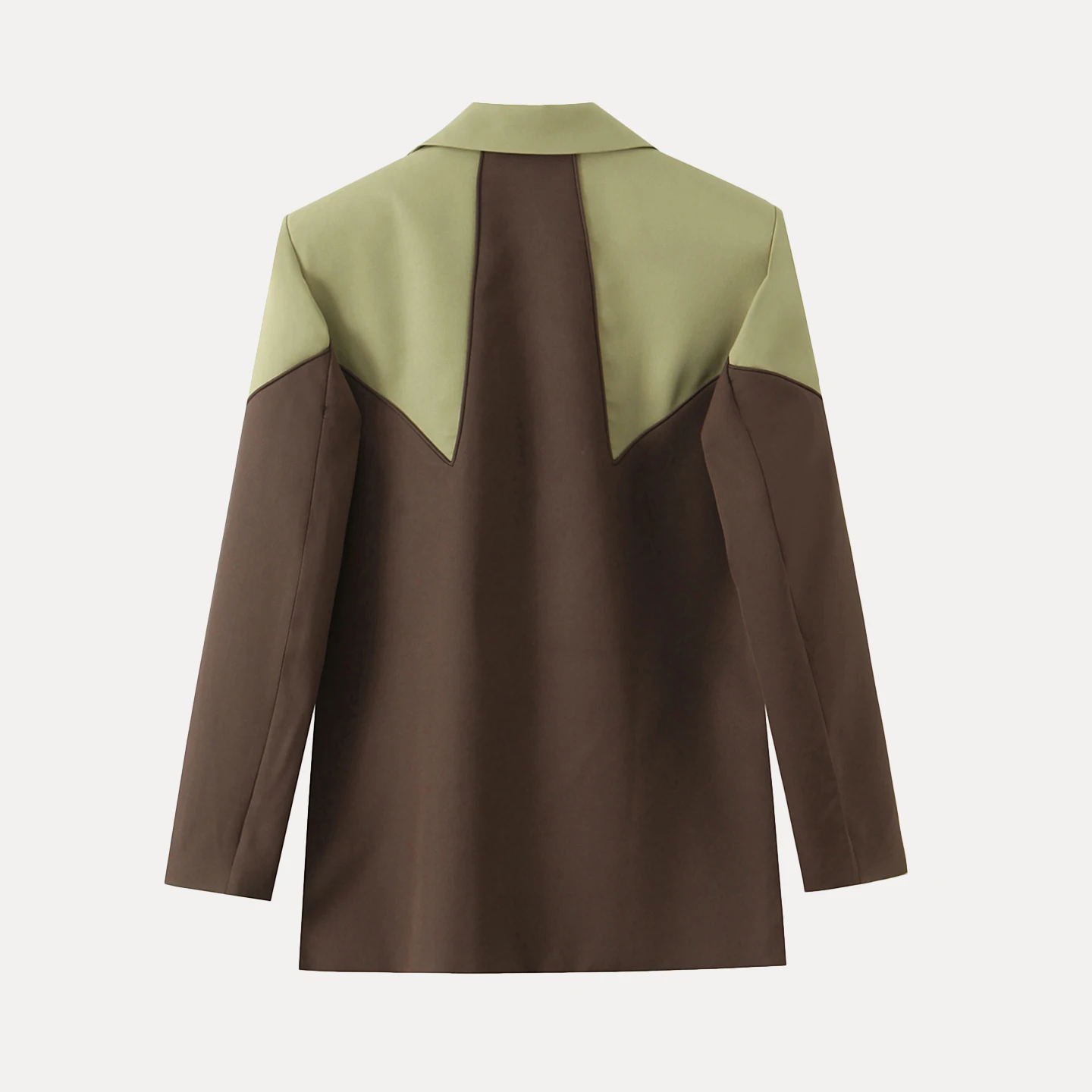 Lässiger langer Sve-Anzug für Damen, Jaet Color Blo Design, pendelfreundliche, faionable Oberbekleidung für die Herbstsaison