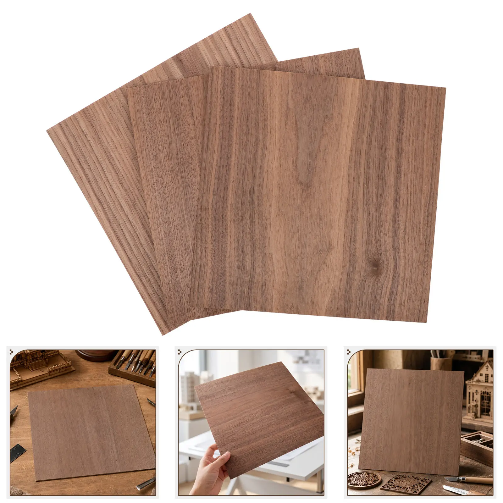 3-fogli-di-legno-di-noce-nero-spessi-3-mm-con-texture-naturale-ideali-per-taglio-laser-intaglio-a-mano-e-progetti-di-artigianato-in-legno