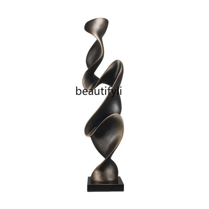 Cy56  Sculpture large ornament floor decoration abstract art home jewelry, light luxury ornament in the sales office hall