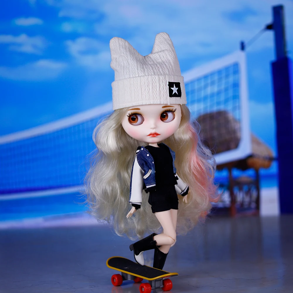 ICY DBS ブライスドール BJD 可動式ボディ 白肌 マットフェイス キュートセット 1/6 30cm 女の子向けギフト アニメ SD