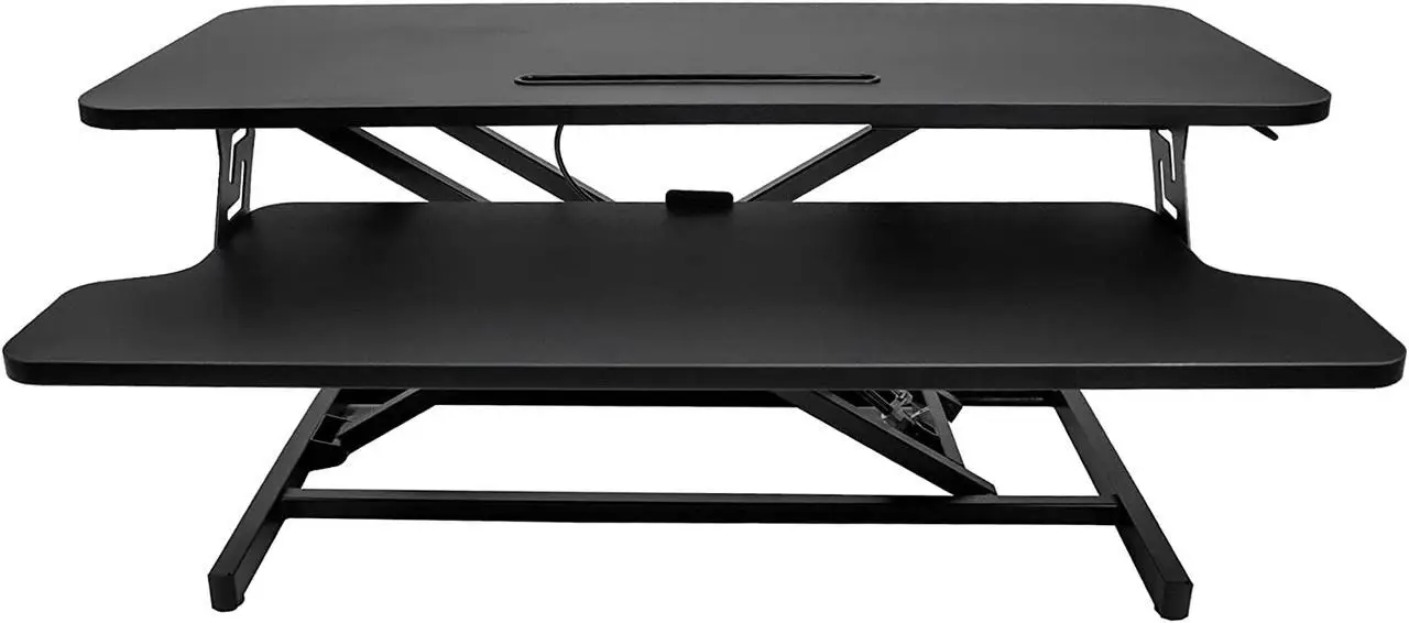 Computer DesksAdjustable 34 inch Standing Desk Converter for Home Office and Computer Work