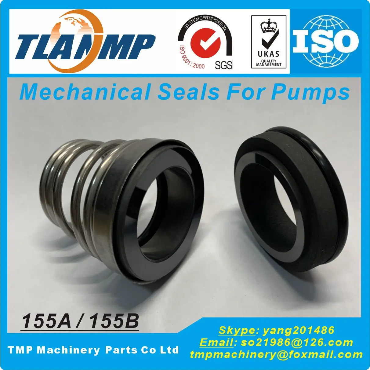 155A-22 , 155B-22 TLANMP Mechanical Seals | AES T04/ BT-FN/ROTE-N 3 , KL01AA0  for SHE/SHF/SHS series Xylem Lo-wara pumps