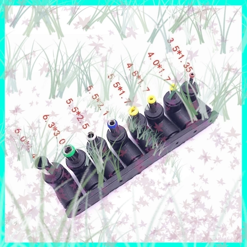 

8 тип, прямоугольный разъем постоянного тока, адаптер питания, универсальный разъем 5,5 мм x 2,1 мм, 8-битный преобразователь постоянного тока, зарядное устройство E3