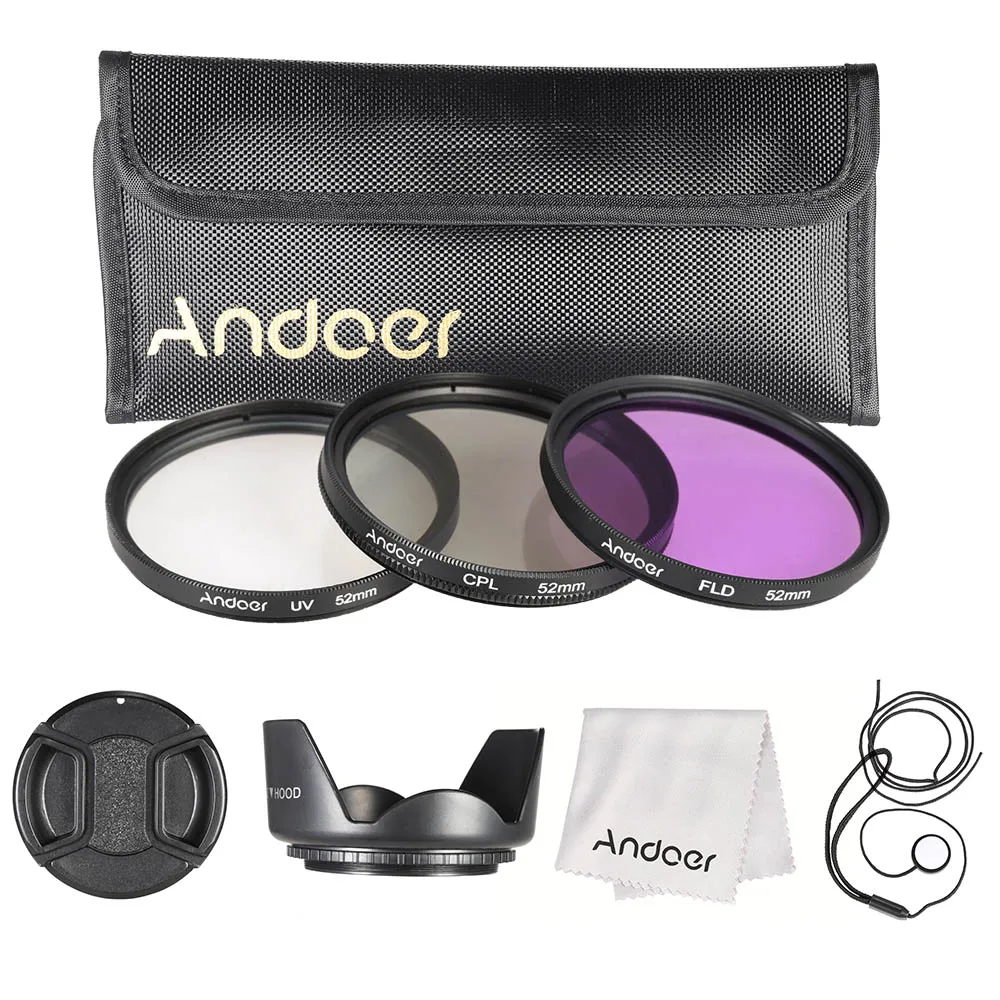 【New】Andoer 52Mm Fi…