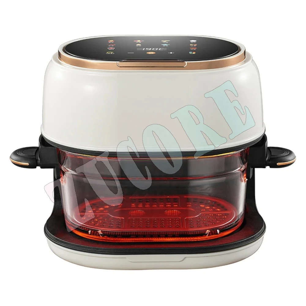 4L Electric Air Fryer Intelligent Oil-free Fryer Household Transparent Visible Freidora De Aire Apparecchi Di Cottura