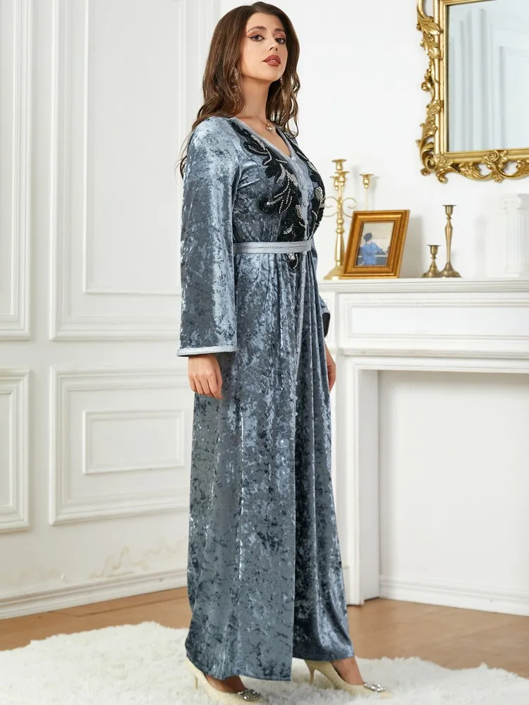 Ramadan Eid Abaya Dubai African Dresses For Women Muslim Turkey Islam Jalabiya Hijab Dress Kebaya Robe Femme Musulmane Kaftans