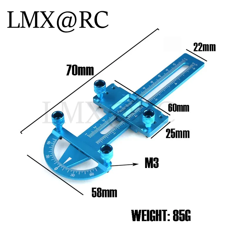 LMX RC Metal Shock Synchronizer Balance Measurement Left Right Hardness Adjustment Tool Durable Part for RC Model Climbing Car