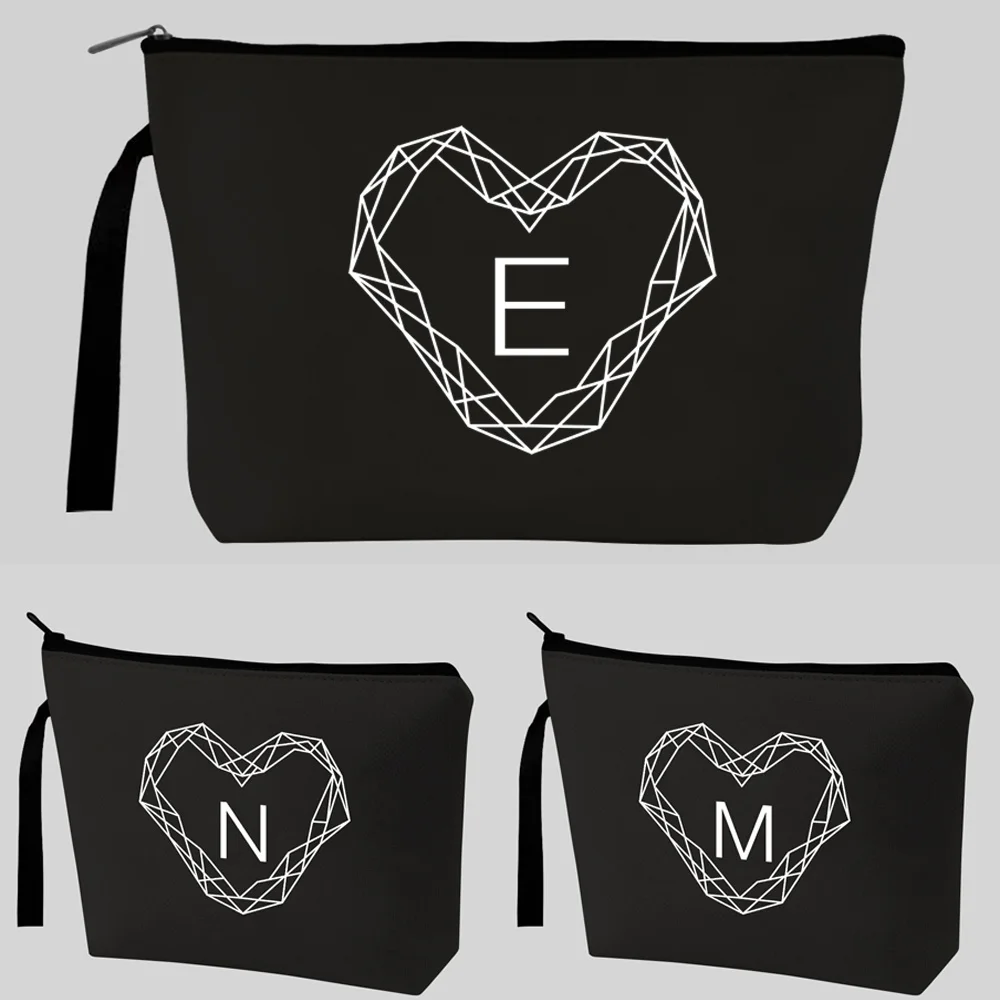 

Cosmetic Bag Makeup Bag Portable Wallet Travel Makeup Bag Women's Canvas Handbag Diamond Series Jewelry Organizer