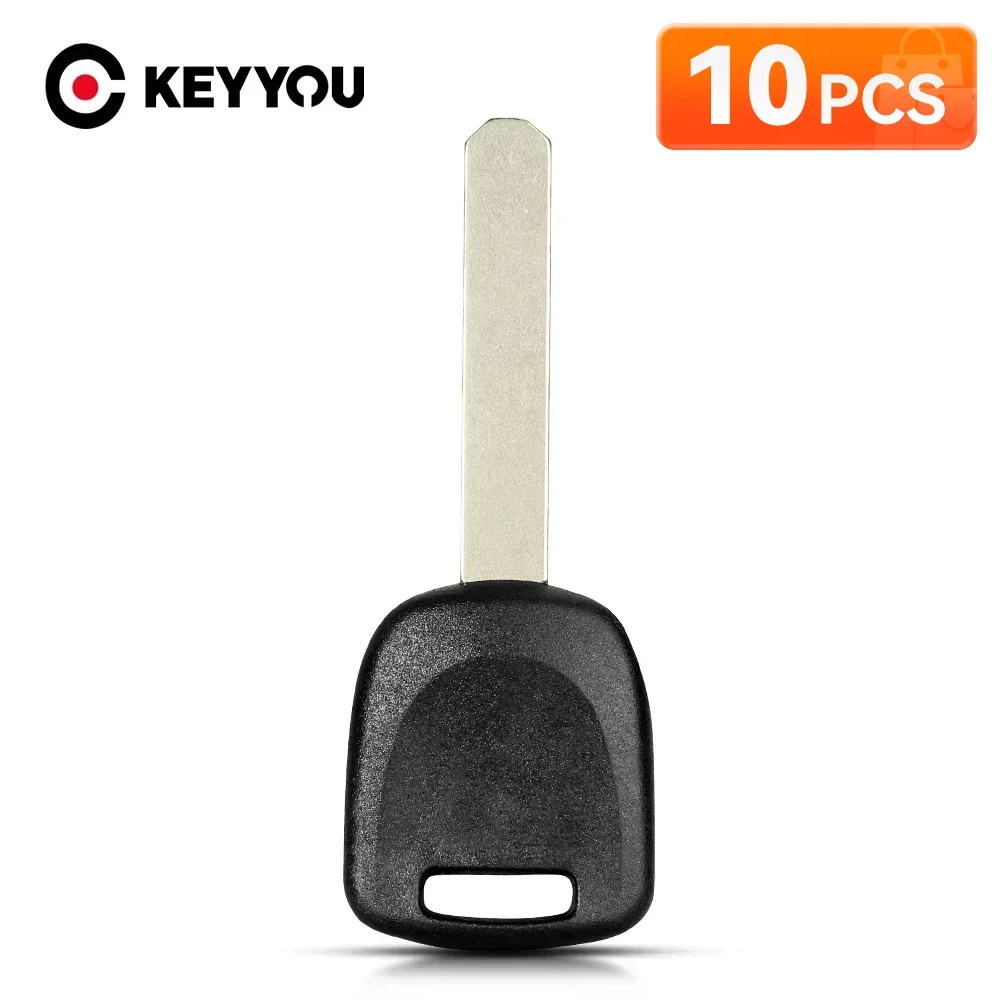 

KEYYOU 10PCS For Honda CR-V XR-V Accord Fit City Jade Fob Car Remote Key Transponder Lgnition Shell HON66 Case No Chip