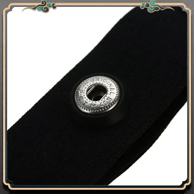 

Premium 4Pcs Elastic Heart Rate Chest Strap Bands For Geonaute Wahoo Garmin Magene Bryton Coospo Heart Rate Sensor Chest Belt