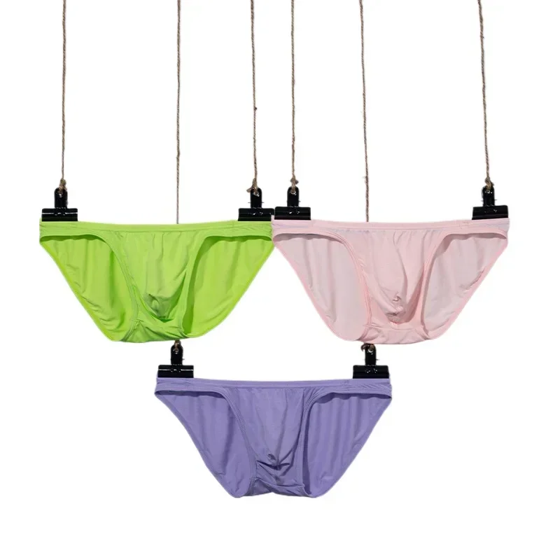 simple briefs men's modal small triangle low waist, underwear AD7208