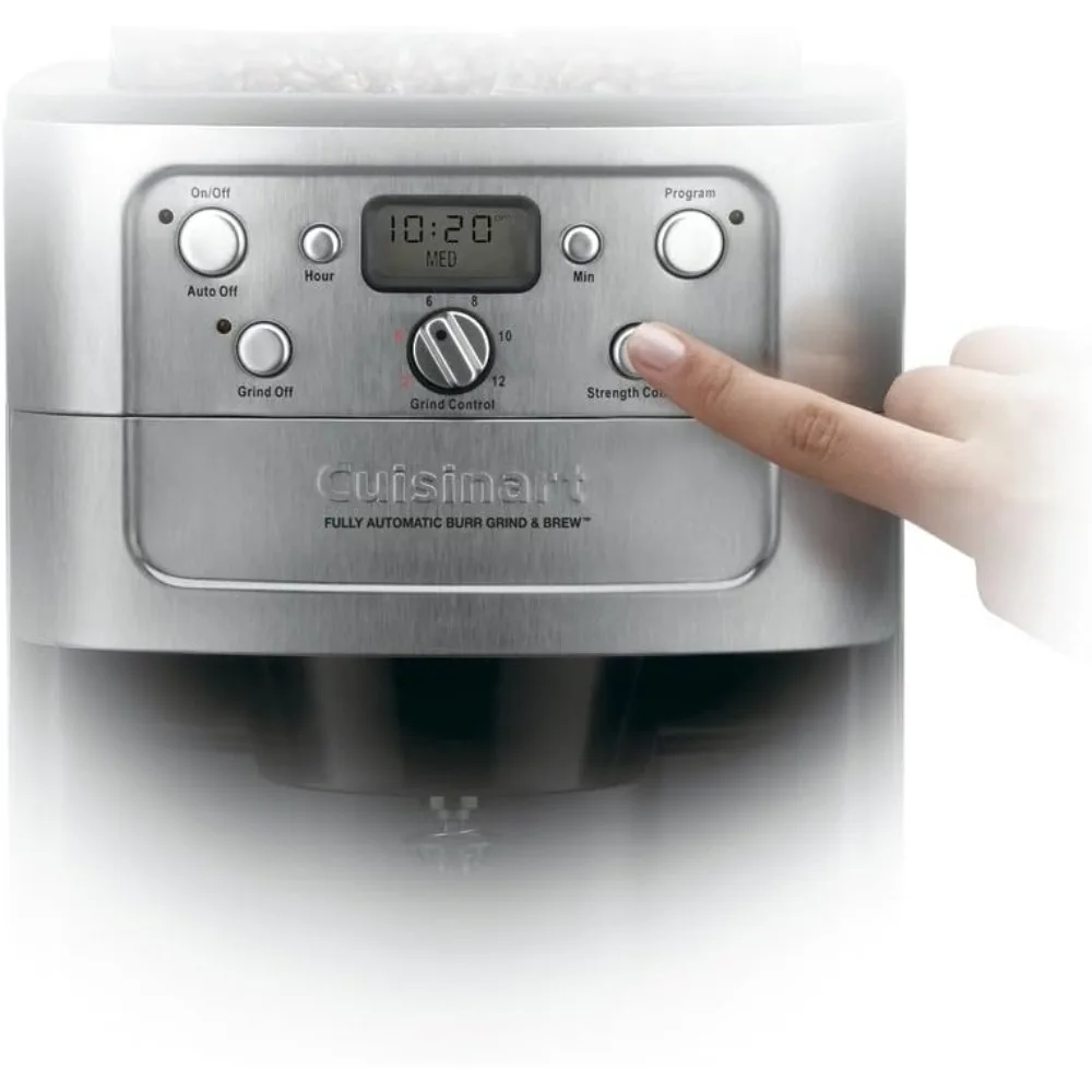 Cuisinart-電力および自家醸造機、12カップ、クローム