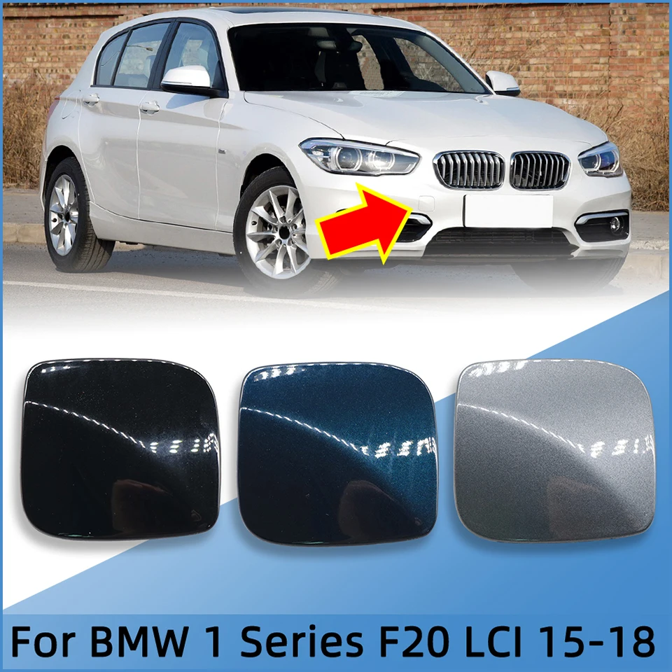 

Car Front Bumper Tow Hook Cover For BMW 1 Series F20 F21 LCI 2015 2016 2017 2018 114d 116i 118d 120i 125d Hatchback 51117387170