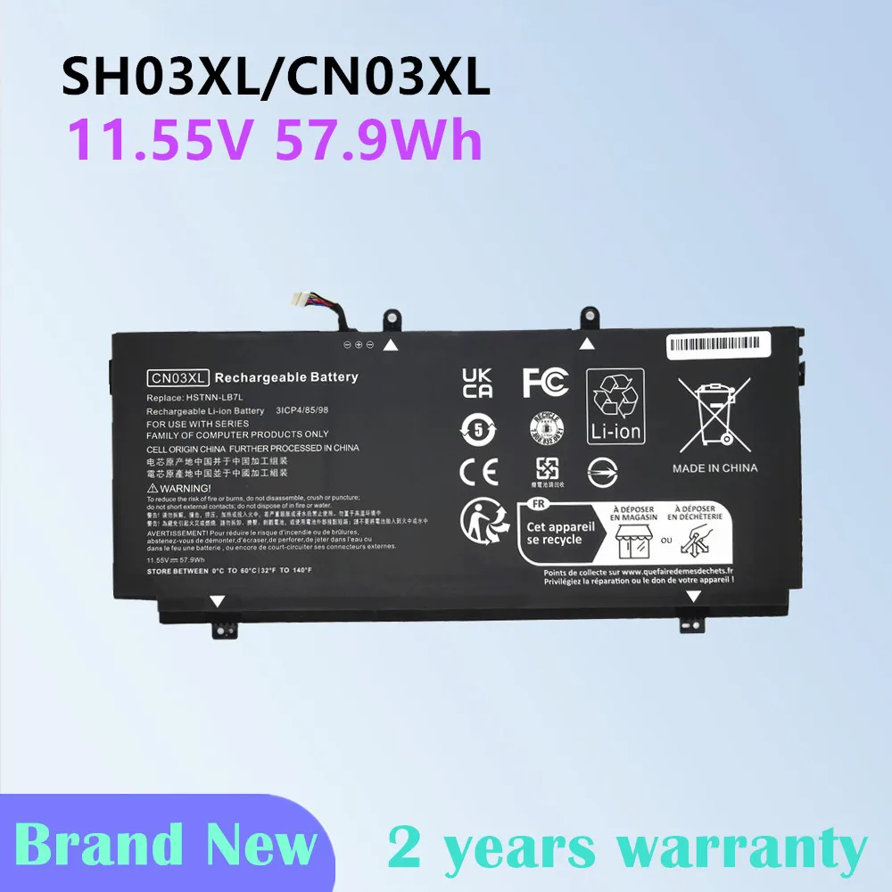 

SH03XL HSTNN-LB7L Laptop Battery For HP Spectre X360 13-AB001 13-AB002 x360 13 w023dx 13-w000 TPN-Q178 CN03XL